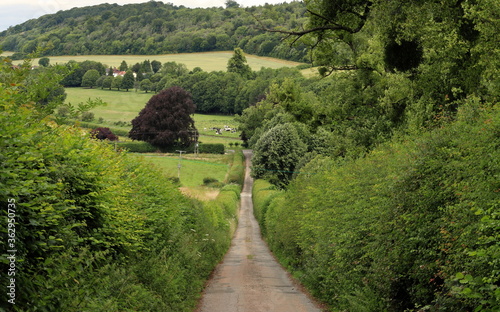 An English Rural Landscape in the Chiltern Hills