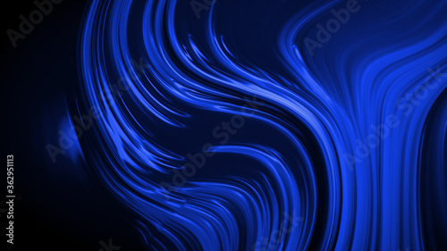 Abstract blue purple background with waves luxury. 3d illustration, 3d rendering.