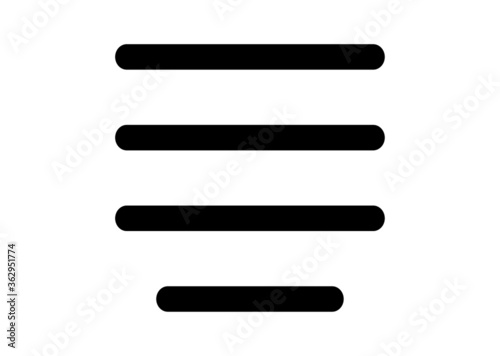 align center icon For apps and website