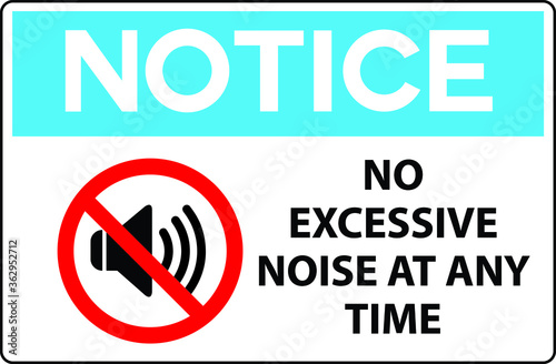 NO SOUND NO EXCESSIVE NOISE ALLOWED KEEP SILENCE BE QUITE WARNING SIGN VECTOR