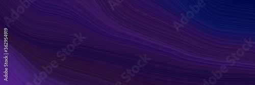 colorful and elegant vibrant abstract art waves graphic with abstract waves illustration with very dark violet, dark slate blue and very dark blue color