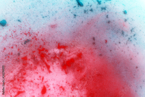 red and blue abstract water colour background