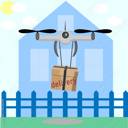 Dron delivery