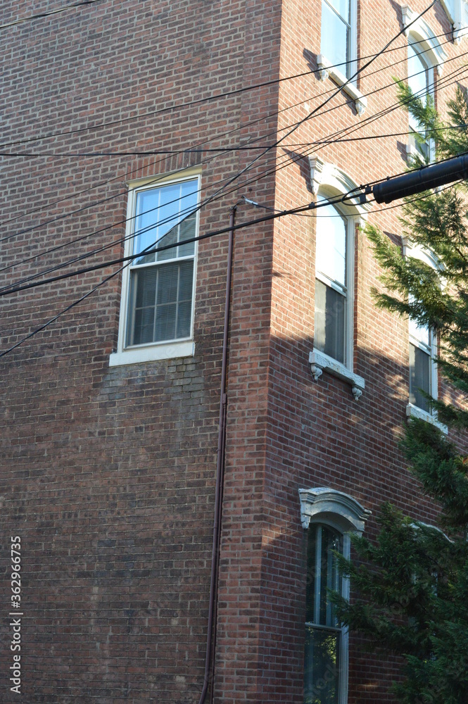 Fototapeta premium old brick building