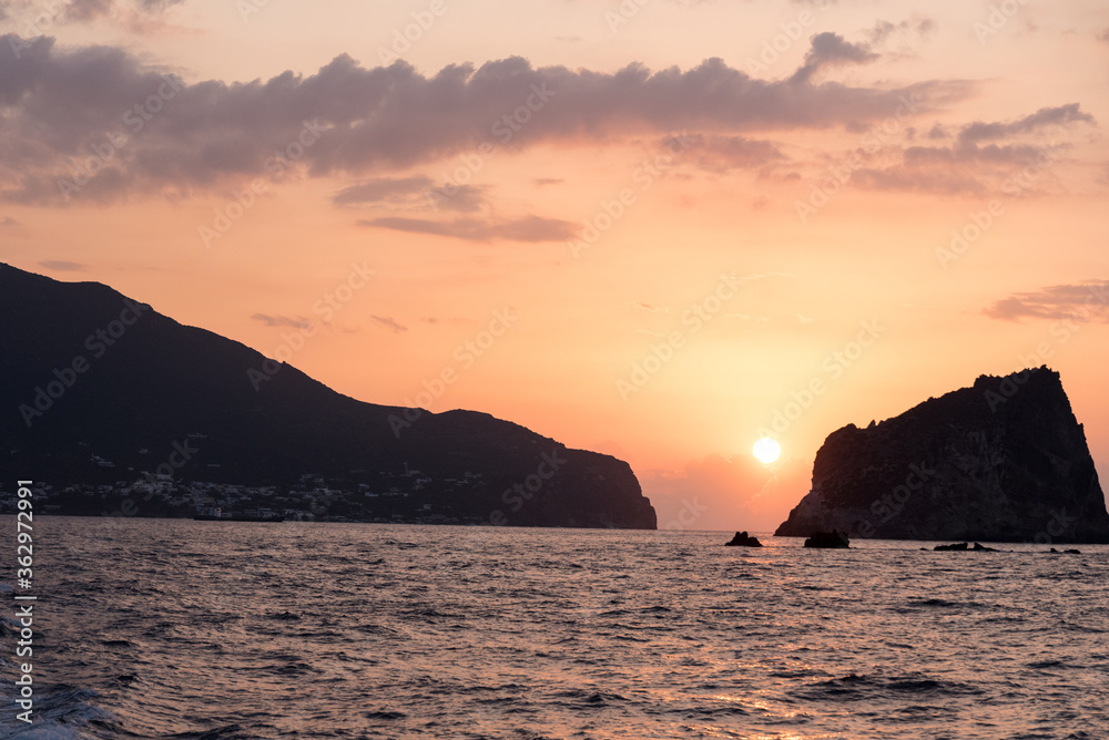 Sonnenuntergang am Meer - Italien