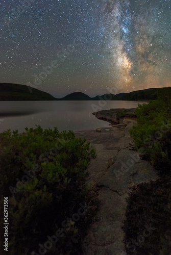 The path to the Milky Way. © Christopher