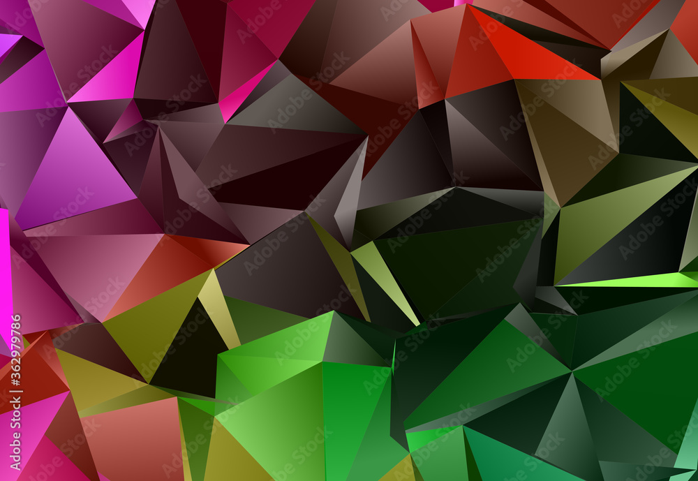 Abstract Low-Poly background. triangulated texture. Design 3d. Polygonal geometrical pattern. Triangular modern style