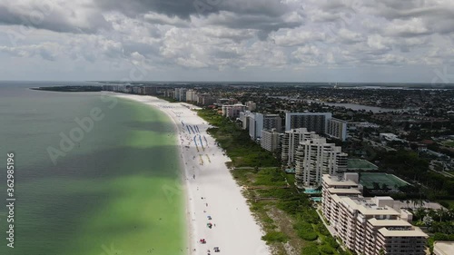 Wallpaper Mural beach and sea, ocean coast, Florida, Marco Island, Gulf of Mexico Torontodigital.ca