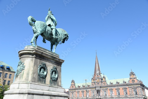 Reiterstandbild König Karl X Gustav in Malmoe