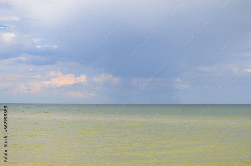 Calm sea and sky Calm sea and sky