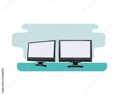 desktops computers monitors devices digital
