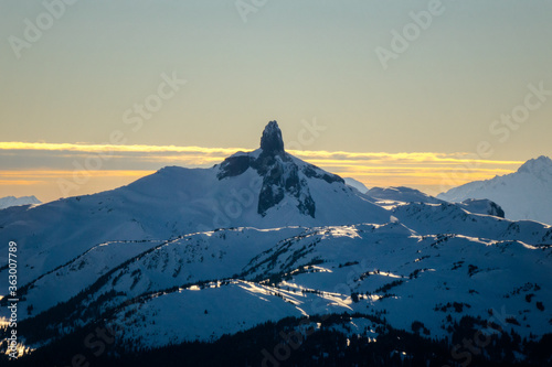 Black Tusk View from Whistler Mountain Alpine