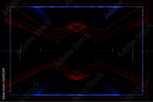 Digital Art. Fractal, Arte, Tecnología, Abstracta, Circunferencia, Color. Futurista. 