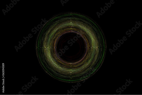 Digital Art. Fractal, Arte, Tecnología, Abstracta, Circunferencia, Color. Futurista. 