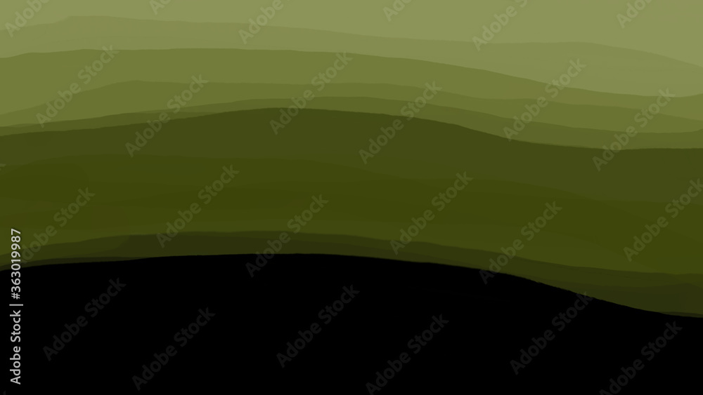 Obraz premium An Abstract Background that Resembles a HIlly Landscape at Dusk