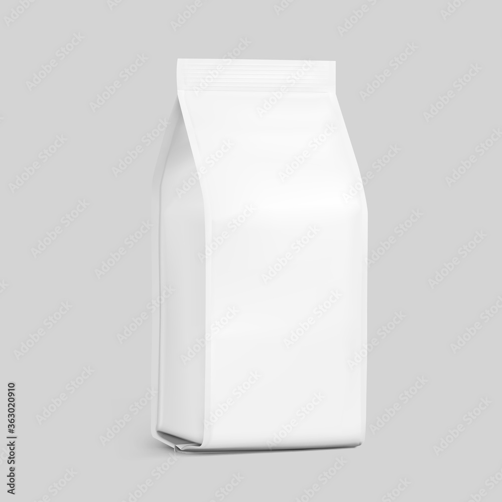 Realistic food bags on grey background. Isometric view. Vector illustration. Can be use for template your design, presentation, promo, ad. EPS 10. Realistic food bags on grey background. Isometric view. Vector illustration. Can be use for template your design, presentation, promo, ad. EPS 10.