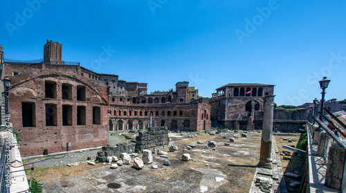 Rome: Trajan's Market panorama