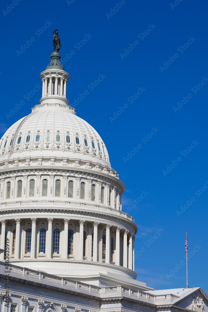 US Capitol Building Congress, Washington DC.
