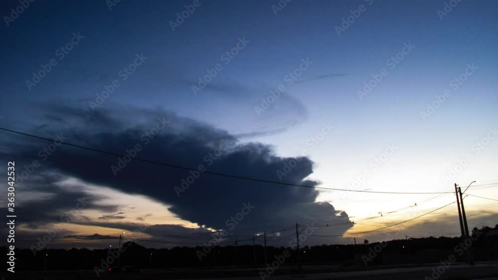Time Lapse do por-do-sol, Boa Vista, Roraima, Brasil Time Lapse do por-do-sol, Boa Vista, Roraima, Brasil