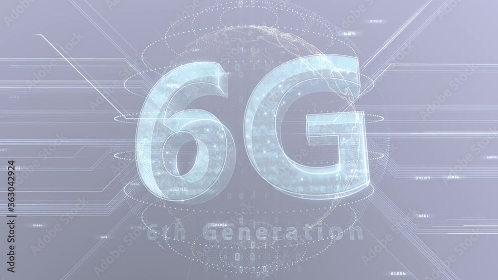 6G Digital Network technology 6th generation mobile communication concept Background 6G Digital Network technology 6th generation mobile communication concept Background