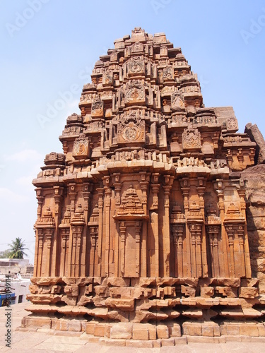 Beautiful stone structures, Cave Temples, Badami, Karnataka, South India, India
