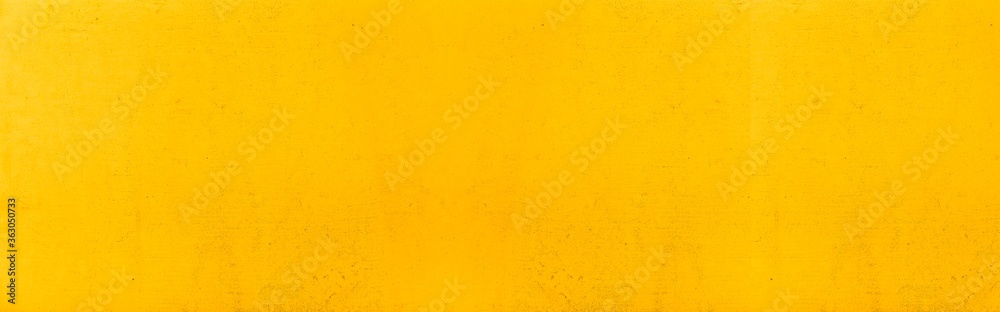 Panorama of Yellow natural stone texture and seamless background