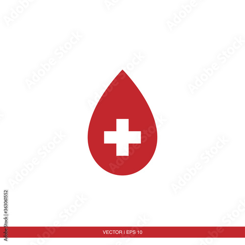 Blood donors medical icon