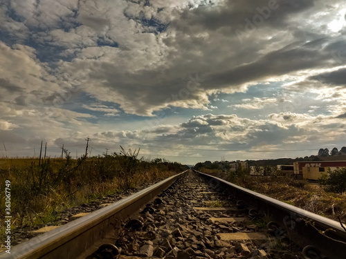 railway in the countryside