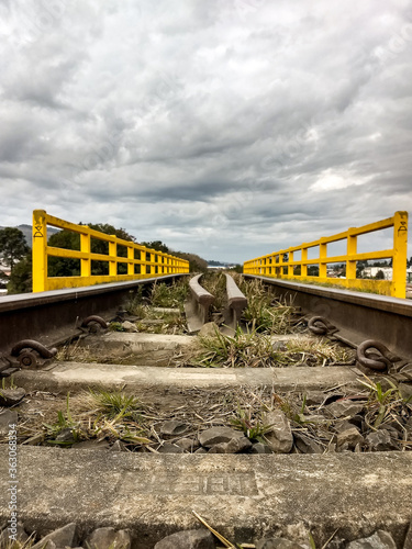 railway in the countryside
