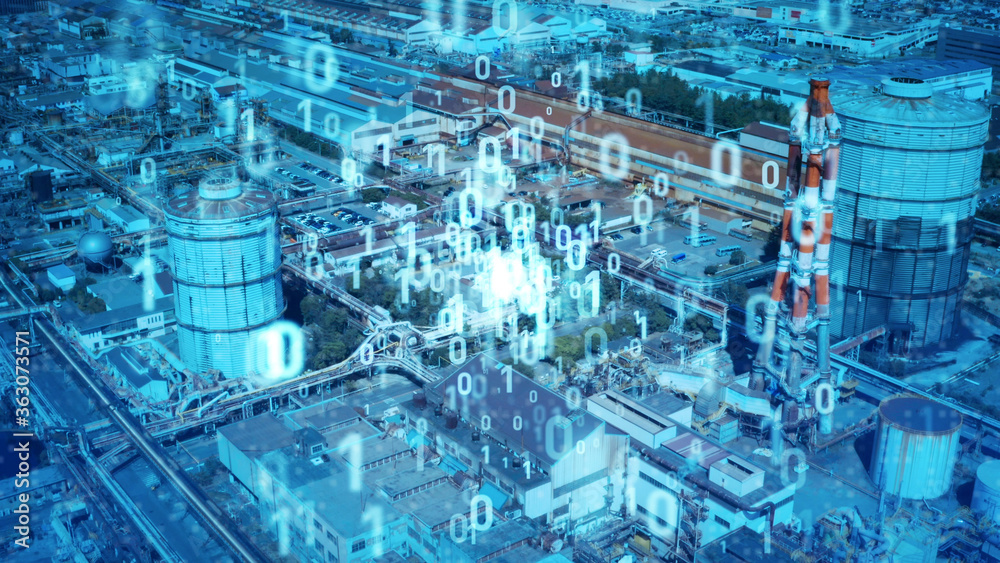 Obraz premium デジタルテクノロジー