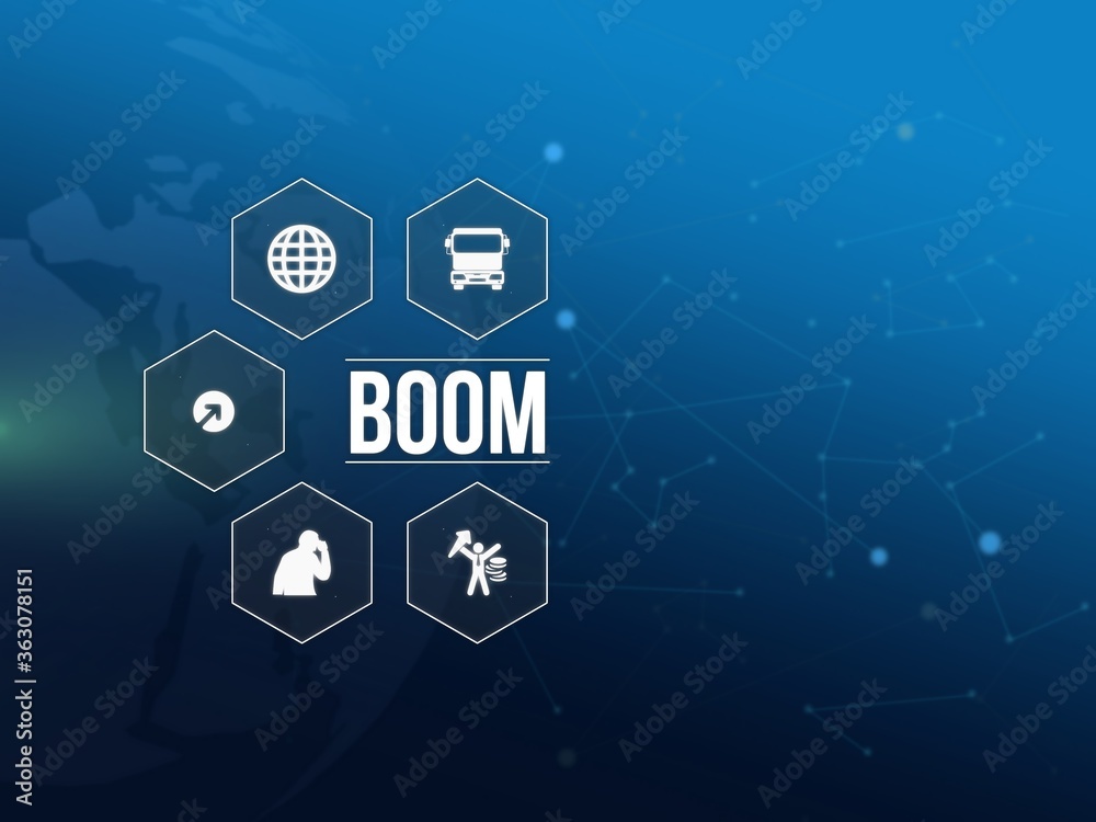 Fototapeta premium boom