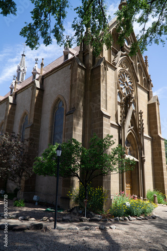 Fototapeta Naklejka Na Ścianę i Meble -  Loreto Church, Santa Fe, New Mexico