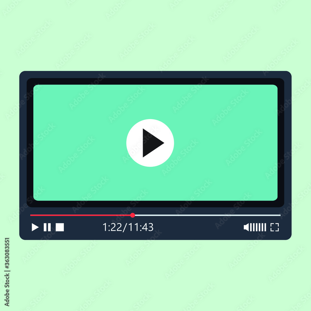 video player for web design video player for web design
