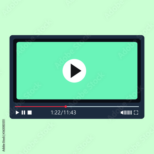 video player for web design