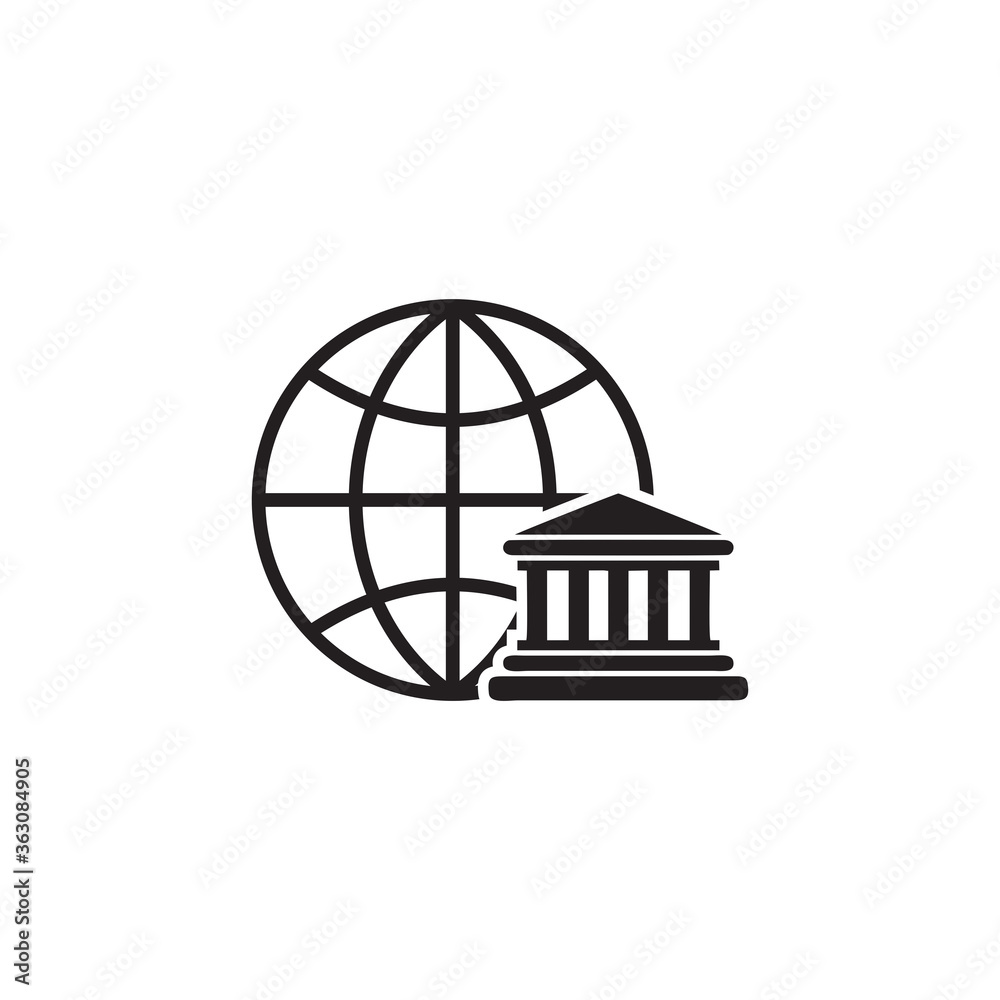 internet banking icon , digital icon vector