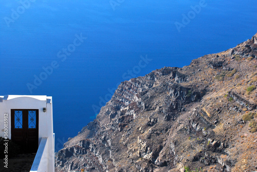 Scenery in Santorini Island, Greece