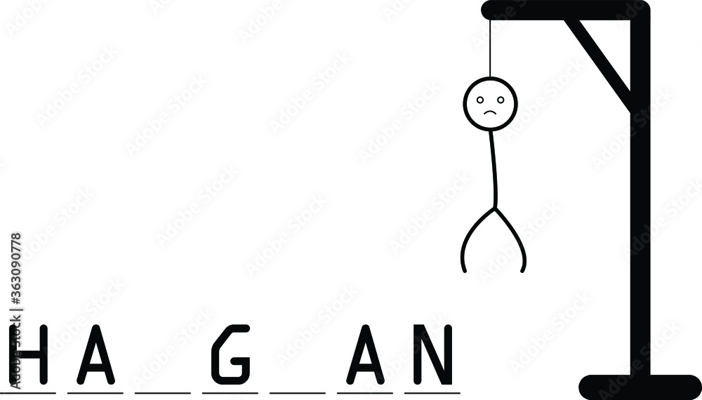 hangman game idea concept hangman game idea concept