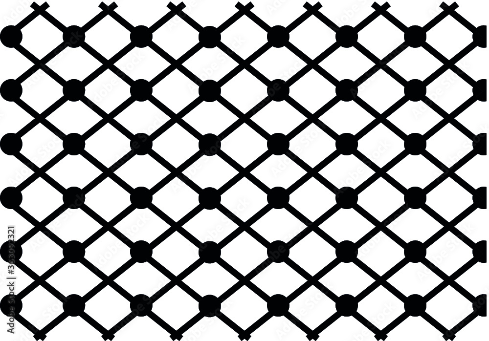 Naklejka premium net pattern abstract background with line 