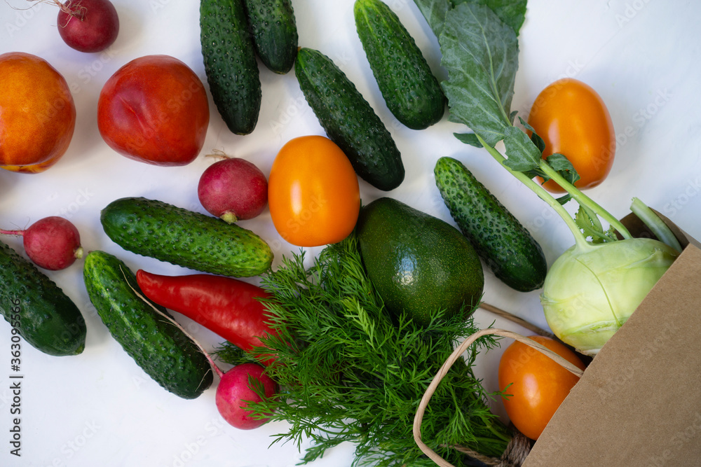 Healthy eating fresh vegetables Healthy eating fresh vegetables