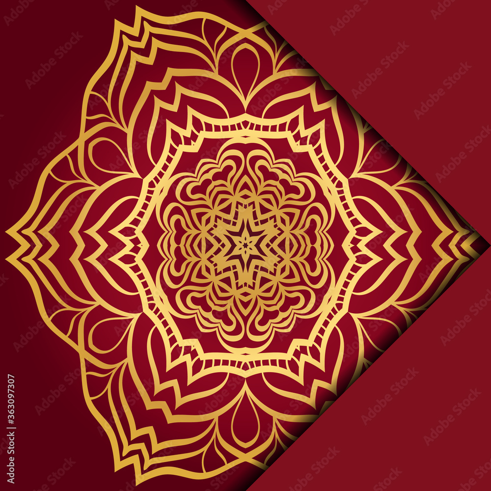 Mandala background. Vector illustration. For book cover Mandala background. Vector illustration. For book cover