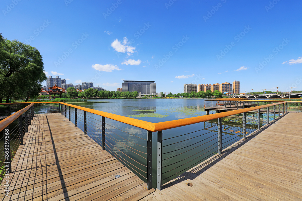 Water Park Natural Scenery, Luannan County, Hebei Province, China