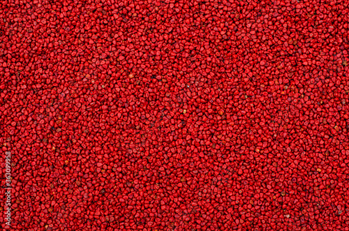 Organic whole annatto seeds also known as achiote  photo
