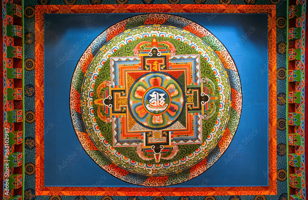 spiritual symbol at Rumtek Monastery, Rumtek Monastery is amost famous monuments of gangtok, sikkim