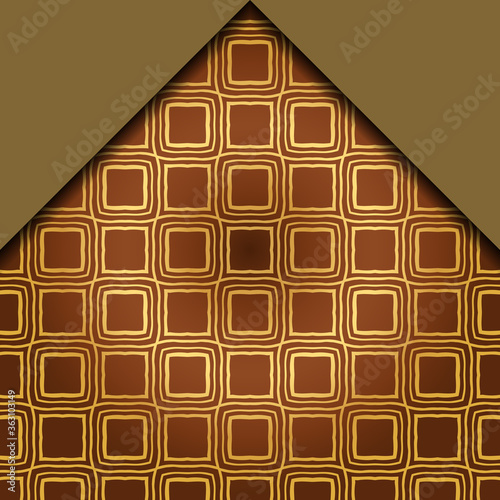 Abstract Vector Pattern With Abstract Geometric retro Style. Repeating Sample Figure And Line. For Modern Interiors Design, Wallpaper, Textile Industry.