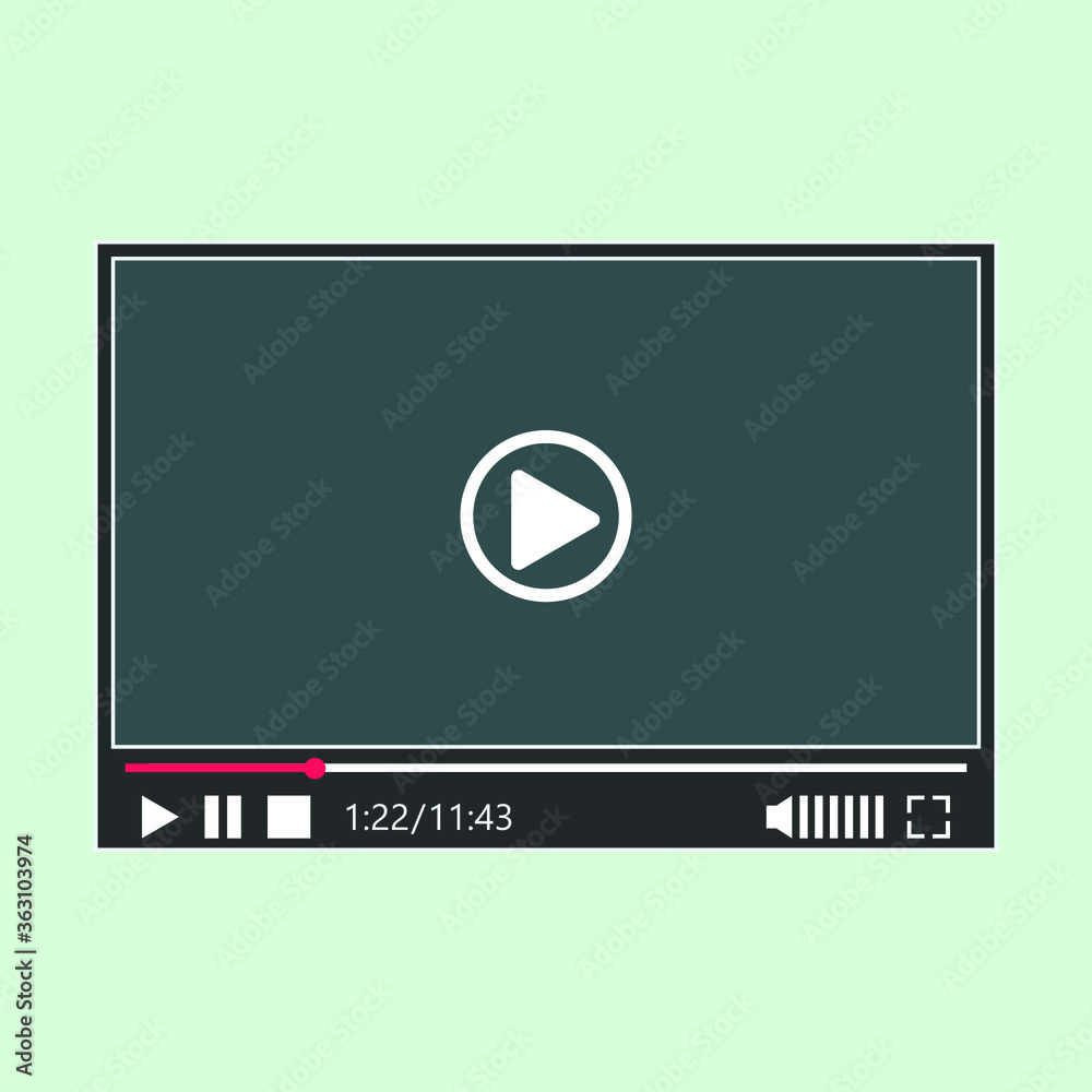 video player for web design video player for web design