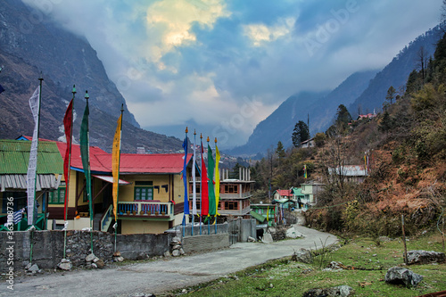 Lachung Village, sikkim photo