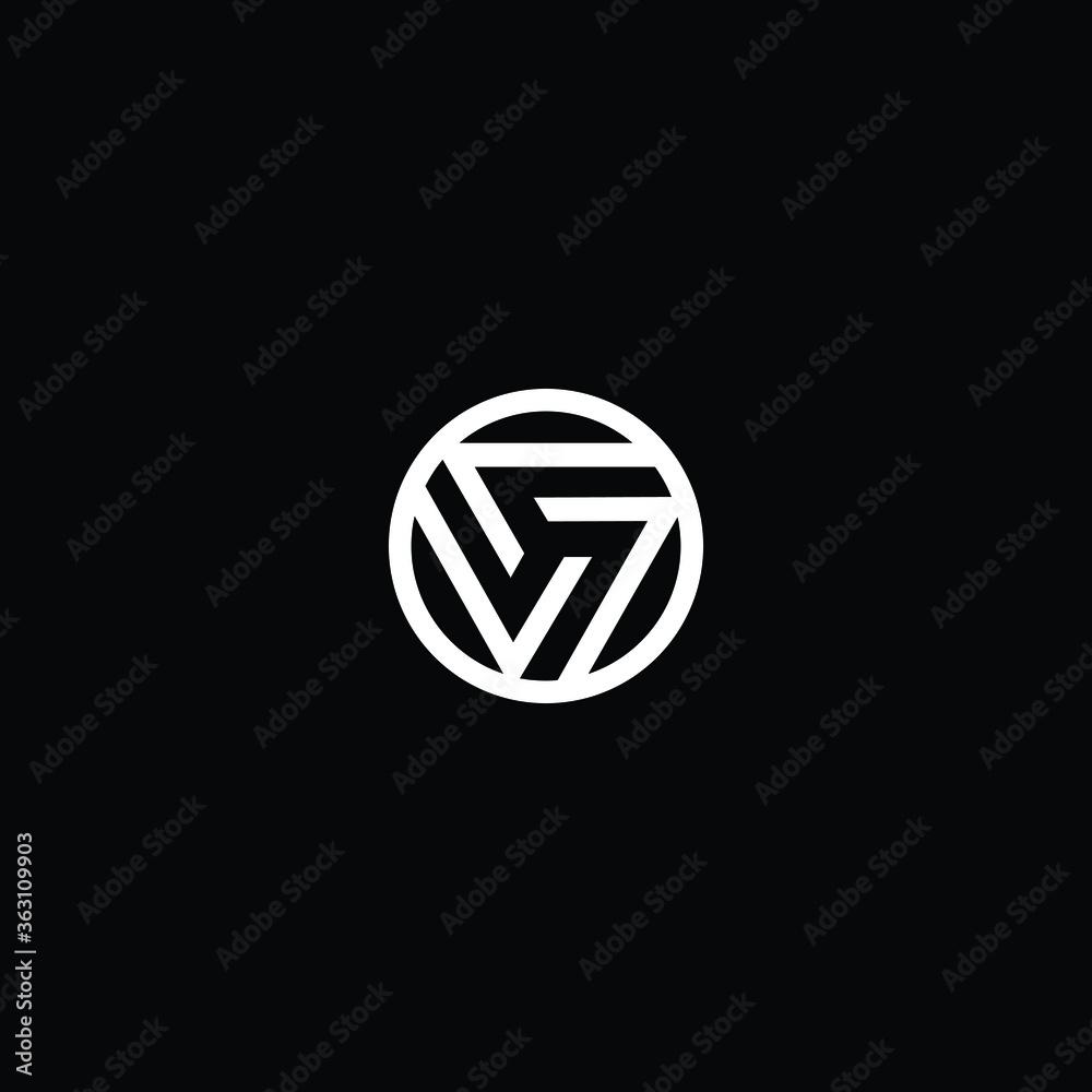Minimal elegant monogram art logo. Outstanding professional trendy awesome artistic V VV initial based Alphabet icon logo. Premium Business logo white color on black background Minimal elegant monogram art logo. Outstanding professional trendy awesome artistic V VV initial based Alphabet icon logo. Premium Business logo white color on black background