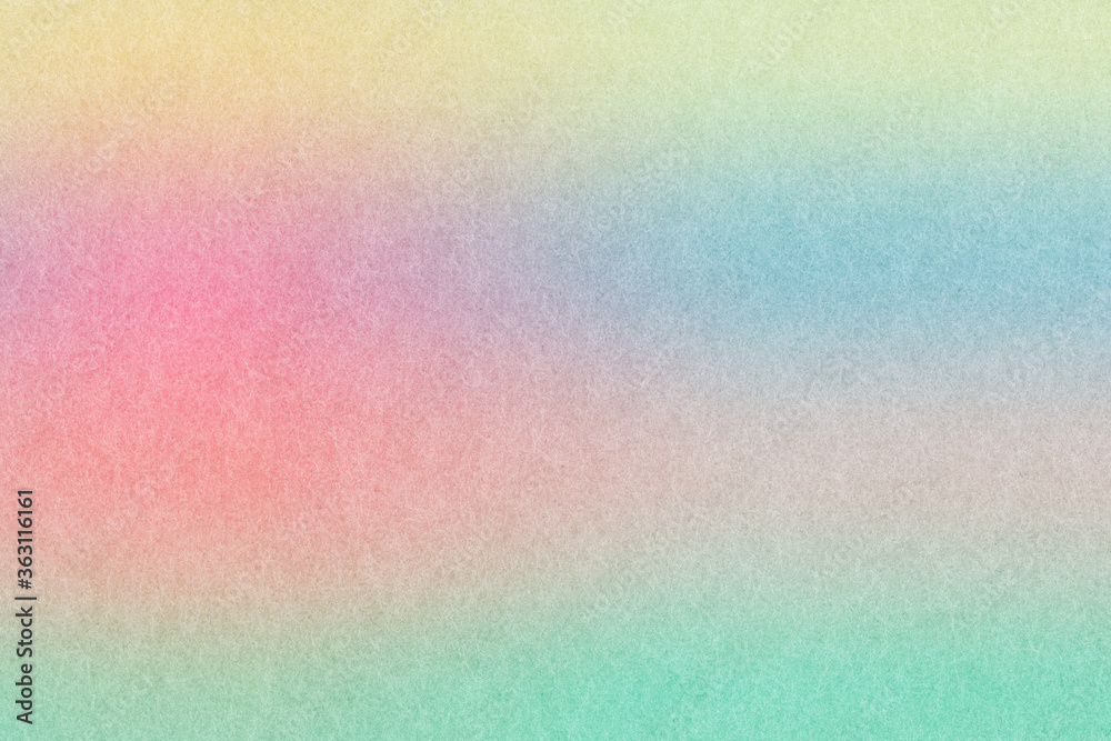 Multicolored pastel abstract background.Gentle tones paper texture. Light gradient. The colour is soft and romantic. 