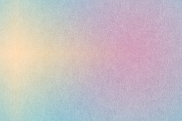 Multicolored pastel abstract background.Gentle tones paper texture. Light gradient. The colour is soft and romantic. 
