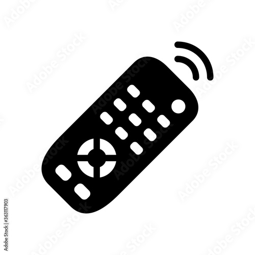 remote icon vector symbol template
